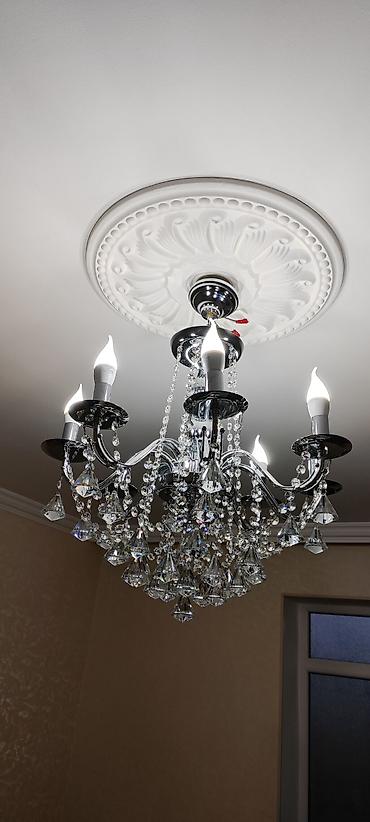 şam satışı: Çılçıraq, 8 lampa, Xrustal — 1