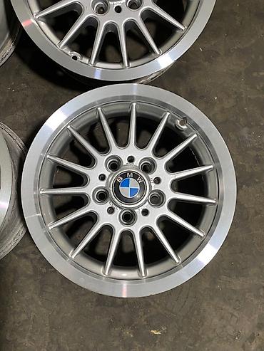Диски: Литые Диски R 15 BMW, Комплект, отверстий - 5, Б/у — 10