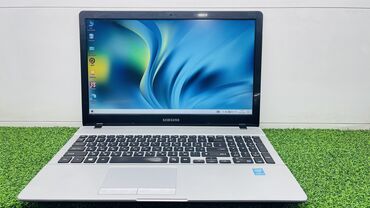 компьютер офисный: Ноутбук, Samsung, 8 ГБ ОЗУ, Intel Core i5, 15.6 ", Б/у, Для работы, учебы, память SSD