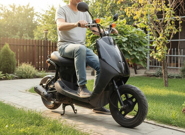 мопеды самурай: Скутер түрү Suzuki, 50 куб. см, Бензин, Колдонулган