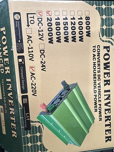 Портативные инверторы: Инвертор мощности 1500w (модифицированная синусоида) 1500 w — 3