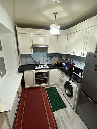 дом отдыха бишкек: 3 комнаты, 55 м², 104 серия, 1 этаж, Евроремонт — 5