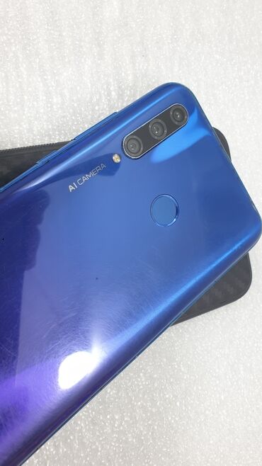 honor 9c: Honor 10i, Колдонулган, 128 ГБ, түсү - Көгүлтүр, 2 SIM