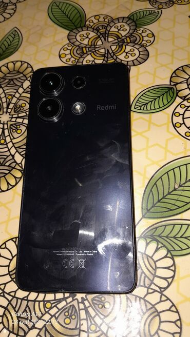 redmi 10 s: Redmi Note 13, 128 GB, rəng - Qara, Sensor, Barmaq izi, İki sim kartlı