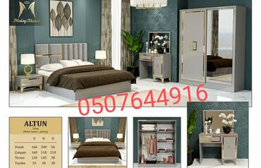 Yataq otağı dəstləri: İkinəfərlik çarpayı, Dolab, İran, Yeni — 23