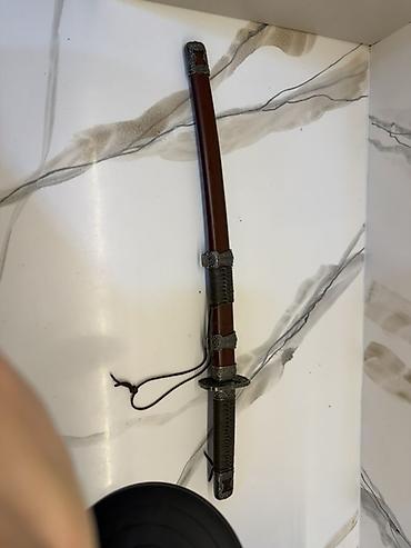 bıcaq şəkilləri: Dekorativ samuray tapançası/qısa katana (wakizaşi üslubunda) - Ümumi — 1