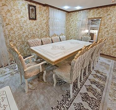 Sifarişlə masa və oturacaq dəstləri: Dördbucaq masa, Qonaq otağı üçün, 10 nəfər, Açılan, Türkiyə, Zəmanətli — 7