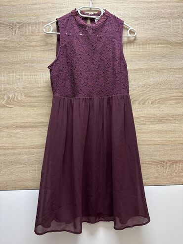 sivenje haljina cena: M (EU 38), bоја - Bordo, Večernji, maturski, Drugi tip rukava