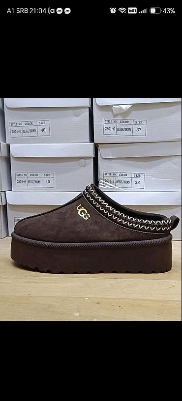 UGG ženske klompe/papuče sa platformom - Model: 2501-6 - Dizajn