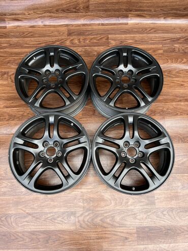 Диски: Литые Диски R 17 Subaru, Комплект, отверстий - 5, Б/у — 2