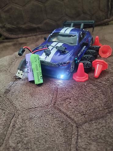вертолетик в машину: 🚙RC Дрифт-машинка 1:24 Mustang GT 2.4G ✅ Скорость до 20+ км/ч ✅ Полный — 4