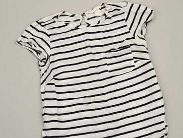 bluzka w paski czarno białe: Bluzka H&M, XS (EU 34), Wiskoza, stan - Dobry