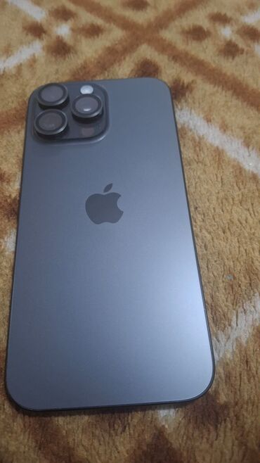 сканеры купить: IPhone 16 Pro Max, Б/у, 256 ГБ, Black Titanium, 99 %
