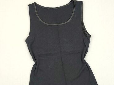 bluzki czarne bez rekawow: Блуза жіноча, M, стан - Дуже гарний