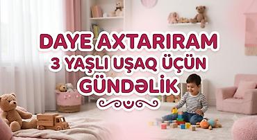 Работа: Dayə axtarılır – 3 yaşlı uşaq üçün, gündəlik. Tələblər və öhdəliklər — 1
