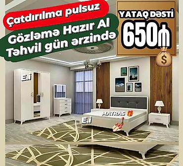 yataq desti teze: Yataq otağı dəsti rəng seçimi var — 1