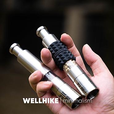 солом: Ручная мельница для специй и кофе ⌀2.5х15.5см WELLHIKE Minimalism — 2