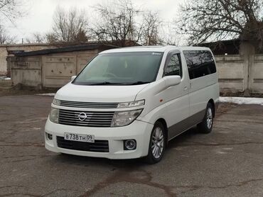 арзан машина талас: Nissan Elgrand: 2003 г., 3.5 л, Автомат, Газ, Вэн/Минивэн