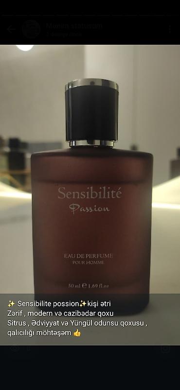 gun eynəyi: Sensibilité Passion Pour Homme – Eau de Parfum, 50 ml (1.69 fl.oz) 100 — 1