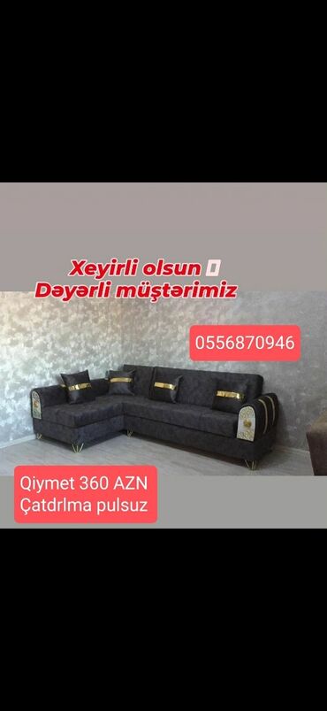 Divanlar: Künc divan, Yeni, Açılan, Bazalı, Parça, Pulsuz çatdırılma — 6