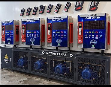 Özünəxidmət avtomobil yuma avadanlığı – OTO PARS CAR WASH modulları