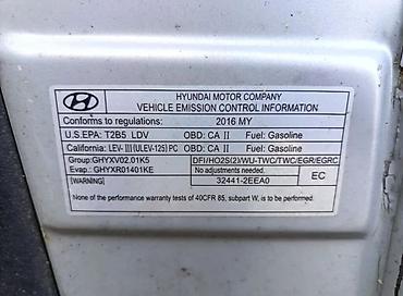toyota prius ehtiyat: Hunday Sonatan 2016-2017 modelinin original germetikali kapotu. Kapot — 3