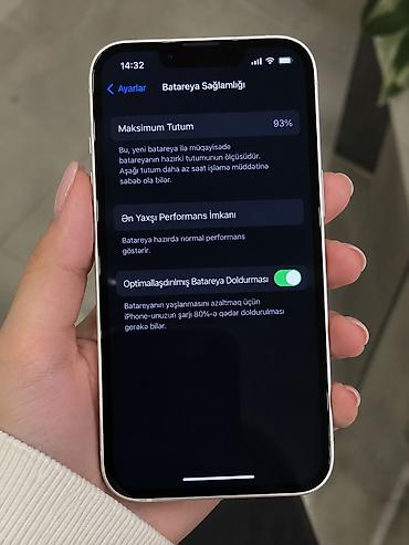 16 e iphone: IPhone 14, 128 GB, Ağ, Face ID — 3