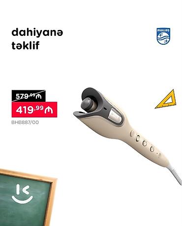 philips fizz: Philips avtomatik buruq maşını – model BHB887/00 - Avtomatik saç — 1