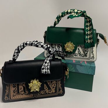 багаж сумка: Сумочки через плечо в двух расцветках, черный и зеленый Eсть длинный