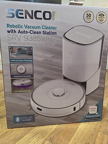 quicks tozsoran: Sencor SRV 9385WH – Avtomatik Təmizləmə Stansiyalı Robot Tozsoran — 2