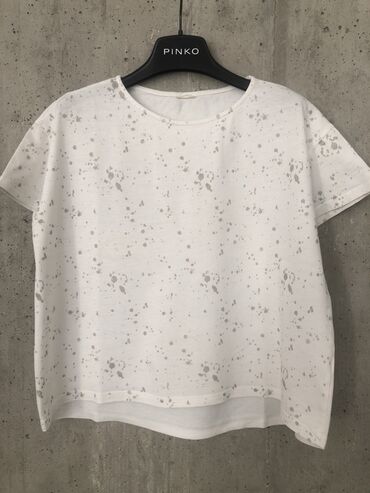 crop top majice za devojčice: Zara, Okrugli izrez, Kratak rukav, 152-158