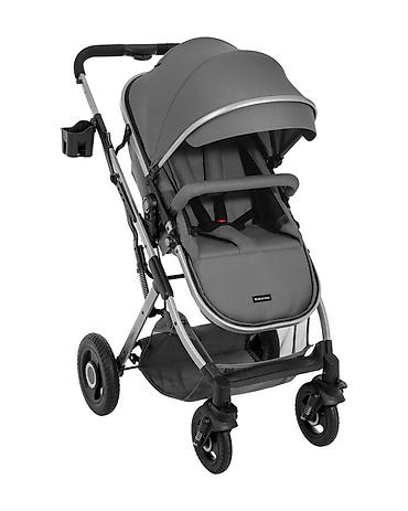Kolica za bebe: KikkaBoo kolica Scarlett – dark grey (šifra: KKB2) - Pogodna od — 3
