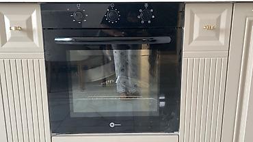 mikrodalğa soba: Mətbəx üçün quraşdırılan elektrik sobası. təzə kimidir.3.4defe — 1