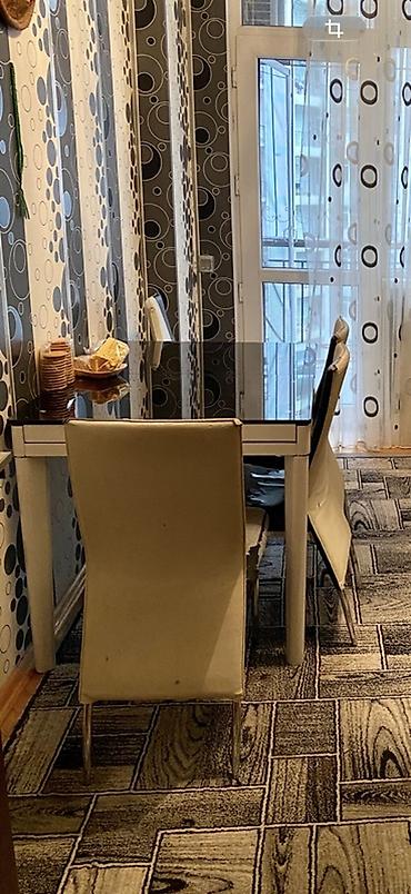 Mətbəx/dinner stol dəsti

- Dəst: 1 stol + 4 kreslo