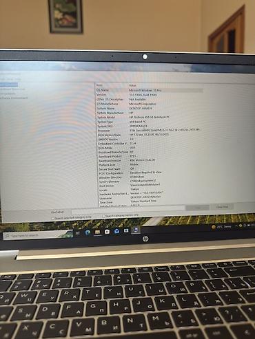 hp notebook 450 g7: HP ProBook 450 G8 noutbuk Texniki xüsusiyyətlər: - Ekran: 15.6" FHD — 4