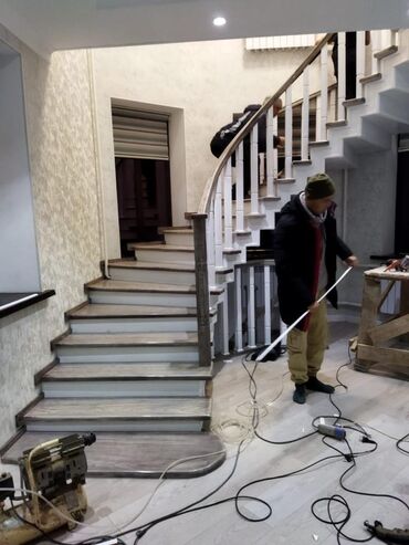 Деревянные лестницы: Лестница на заказ Лестница жасайбыз баардык турун Любой вид at lalafo.kg — 4 Деревянные лестницы: Лестница на заказ Лестница жасайбыз баардык турун Любой вид — 4