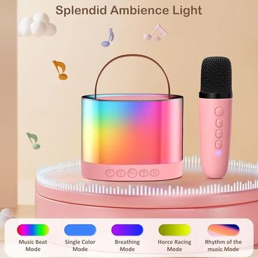 Zvučnici i stereo sistemi: Karaoke Bluetooth Rgb Prenosni Zvucnik D23 Karaoke mašina ima odličan — 15