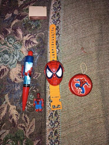 Oyuncaqlar: Коллекционные фигурки -Марвел -человек паук, Халк оригиналы, все — 4