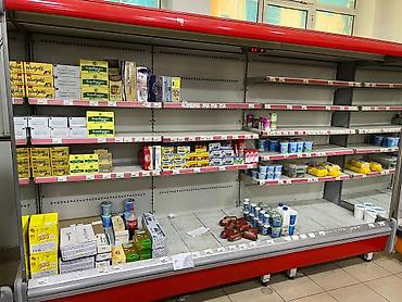Mağaza avadanlığı: Mağaza avadanlıqları satılır – komplekt. Tərkib: - Şaquli tip döşəmə — 5
