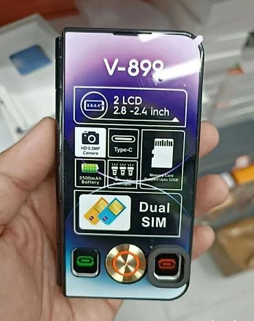 Ostali mobilni telefoni: Telefon V-899 na preklop Dual SIM Model: V-899 Idealan uređaj za one — 6