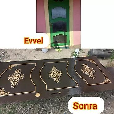 Ворота и комплектующие: Darvazalari̇n renglenmesi̇ temi̇r xidməti baki sumqayit ərazisində — 6