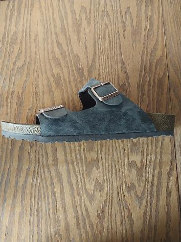 crocs 36: Мужские сандалии, 43, 44, Birkenstock, Новый, цвет - Коричневый — 3