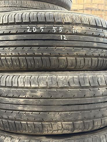 vossen 13: Шины 205 / 55 / R 16, Лето, Б/у, Комплект, Легковые, Yokohama — 2