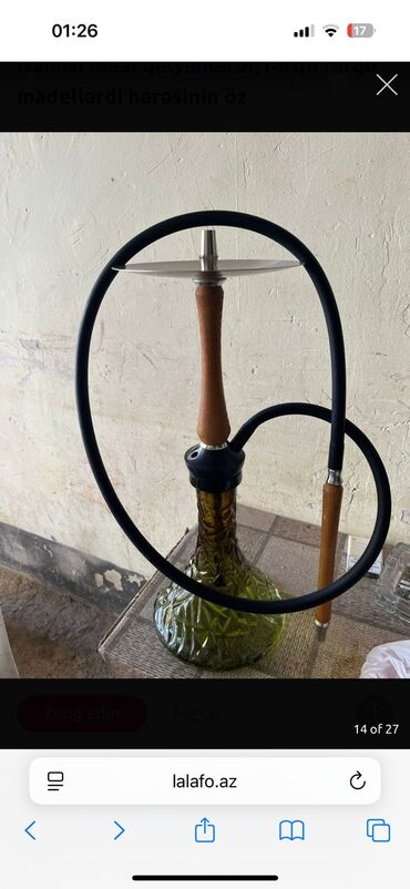 Qəlyan, vayp və aksesuarları: Hamısı ideal qəlyanlardı, fərqli fərqli madellərdi hərəsinin öz — 6