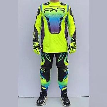 Sportska odeća: Motokros/enduro komplet – dres, pantalone i rukavice, visokovidljivi — 15