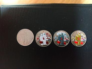 Монеты: Продаю монеты 1руб.1924г серебро 5коп.1924г медная. Состояние — 13