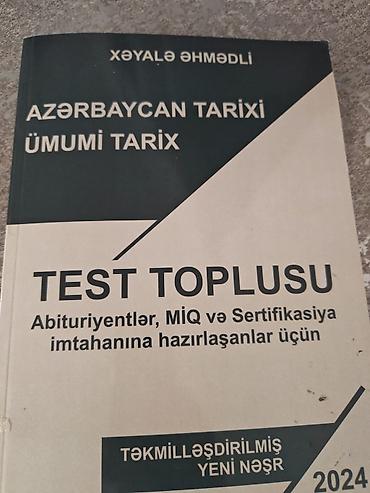 Testlər: Məhsul: “Azərbaycan tarixi – Ümumi tarix. Test toplusu” — 1