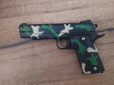 Dečije igračke puške i pištolji: DESERT WARRIOR METALNI PISTOLJ NOV IGRACKA ZA DECU AKCIJA | Cene — 10
