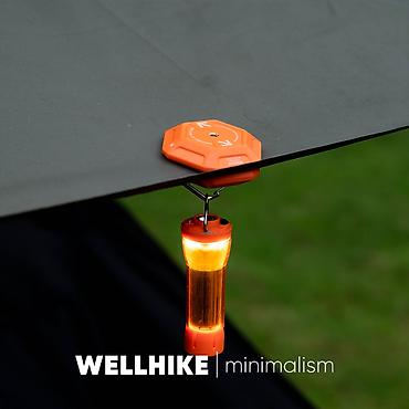 camping: Гексагональный магнитный крючок WELLHIKE - Назначение: универсальный — 2