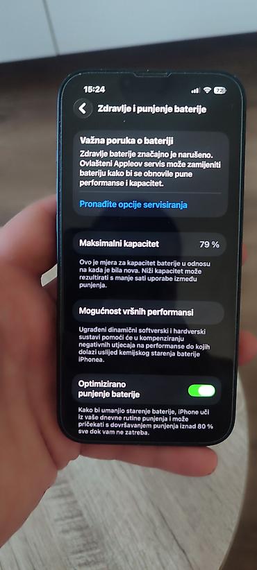 Apple iPhone: Apple iPhone 13, crna boja - Ekran: 6.1" Super Retina XDR OLED sa — 10